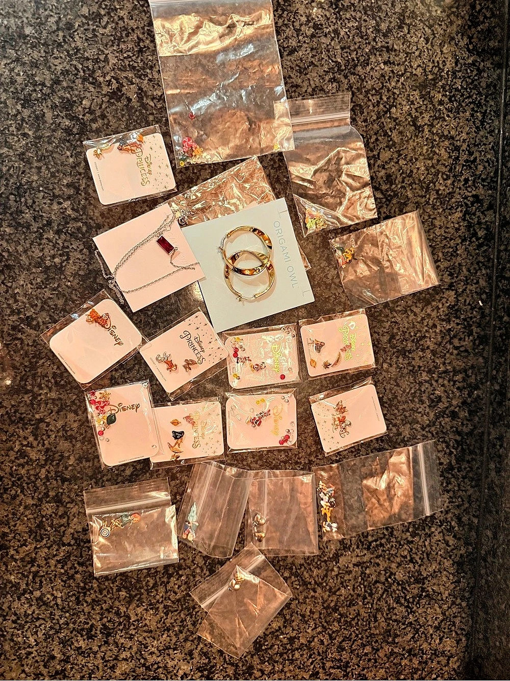 Origami Owl Huge Bundle- lot of over 50 Disney Princess charms, Jewelry & Earrin